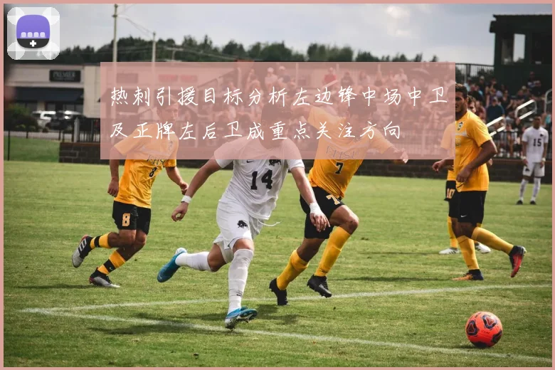 热刺引援目标分析左边锋中场中卫及正牌左后卫成重点关注方向